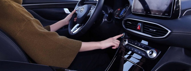 Hyundai onthult ’s werelds eerste vingerafdrukscanner in een auto