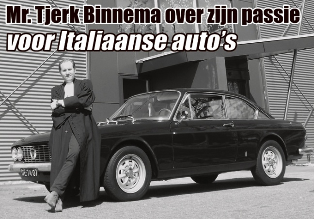 Mr. Tjerk Binnema over zijn passie voor Italiaanse auto's