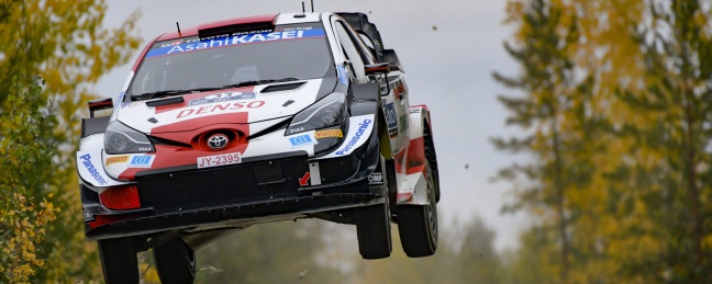 Toyota Yaris WRC wint vierde keer op rij de Rally van Finland