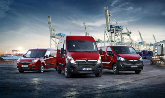 Bedrijfswagens Opel: schoner, zuiniger en comfortabeler