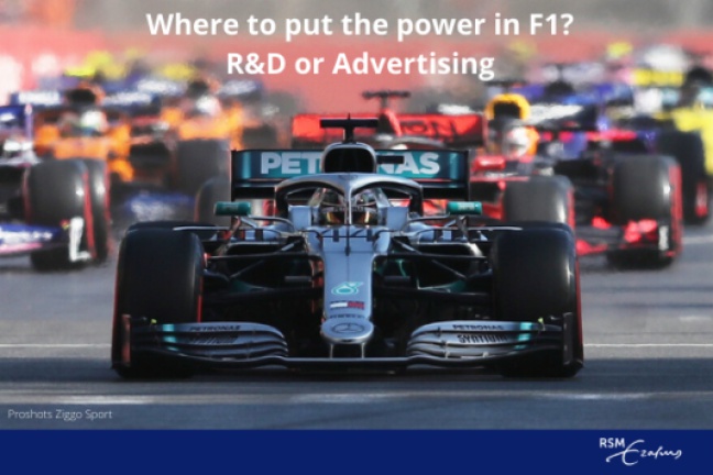 In F1 meer profijt van R&D dan van reclamebudget