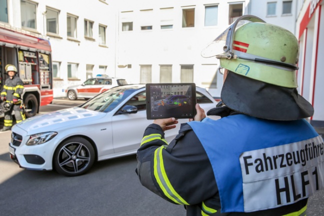 Mercedes-Benz Rescue Assist App: intelligente app voor hulpdiensten