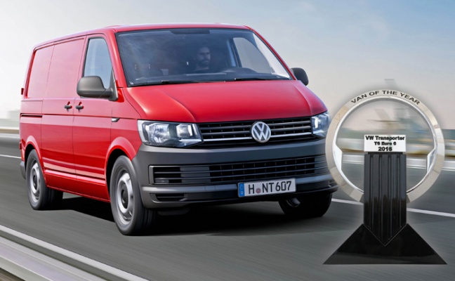 Volkswagen Transporter is International Van of the Year 2016