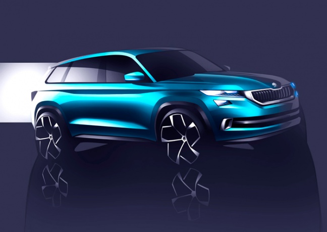 VisionS hint naar grote toekomstige ŠKODA SUV