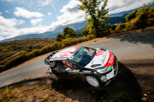 Citroën Racing stijgt na de Tour de Corse naar tweede plaats in WRC