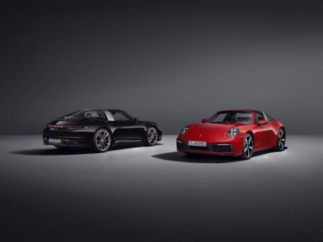 Nieuwe Porsche 911 Targa maakt trio compleet
