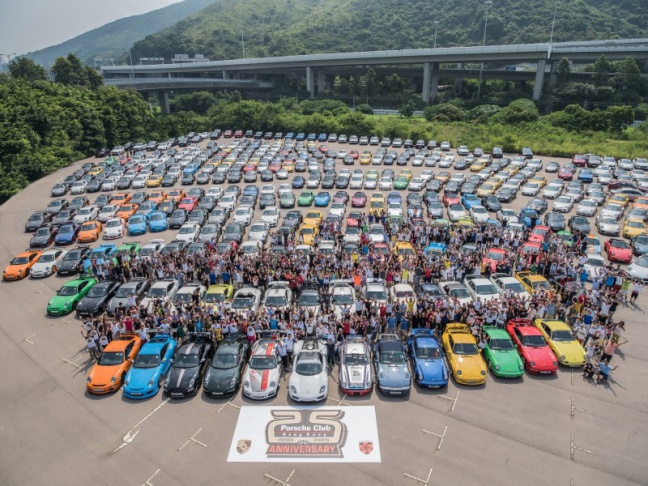 Porsche-clubs vieren hun zeventigste verjaardag