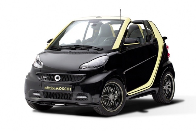 smart fortwo edition MOSCOT – special edition van de smart fortwo cabrio