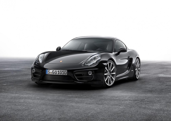 Compleet zwart: Porsche Cayman Black Edition