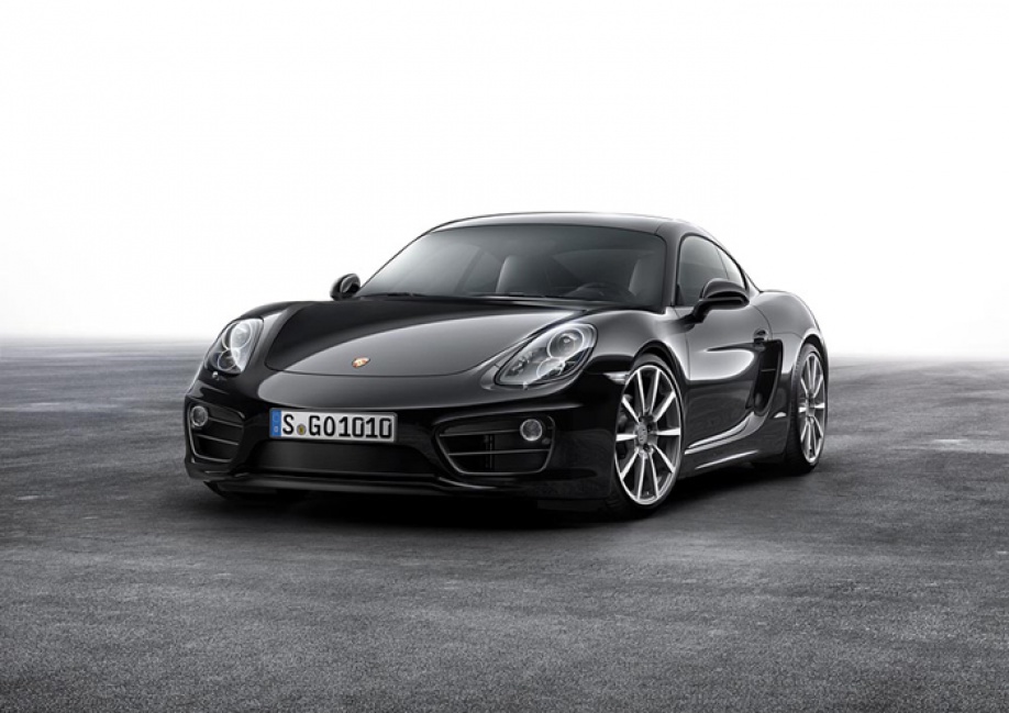 Compleet zwart: Porsche Cayman Black Edition -