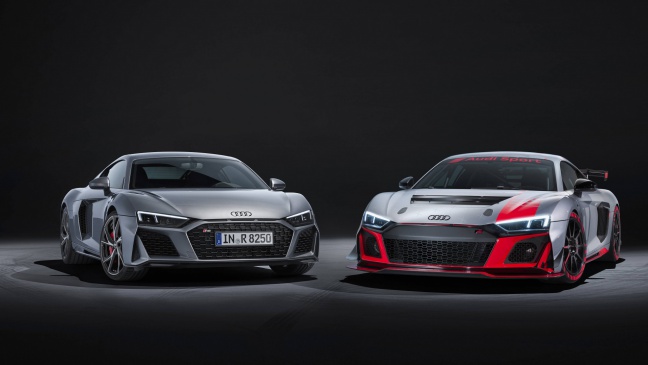 Ultieme fun: Audi R8 V10 RWD en R8 LMS GT4