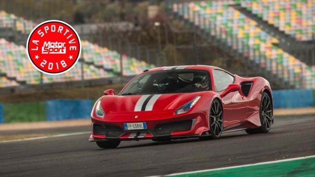 Ferrari 488 Pista wint MotorSport ‘Sportauto van het Jaar’ award