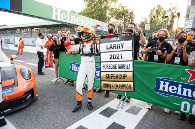 Larry ten Voorde rijderskampioen, Team GP Elite wint teamtitel Porsche Mobil 1 Supercup