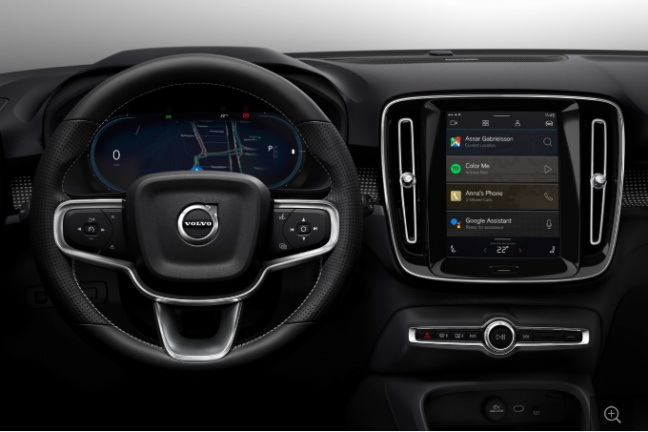 Volledig elektrische Volvo XC40 krijgt nieuw infotainmentsysteem met Android en ingebouwde Google-technologieën