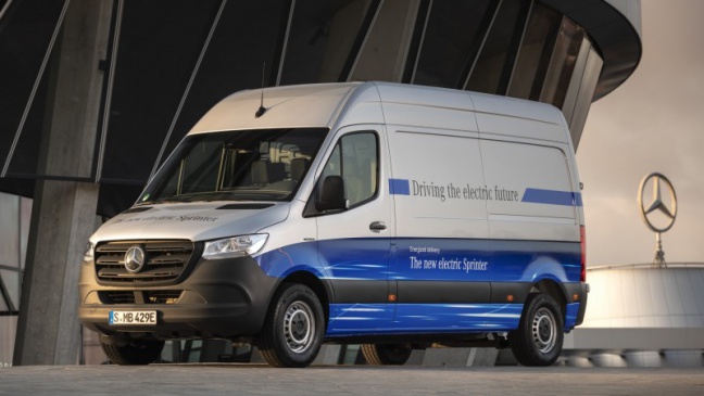 Mercedes-Benz Vans start verkoop elektrische eSprinter