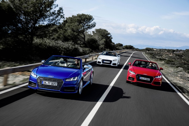 Audi TT Roadster en TTS Roadster - open voor business