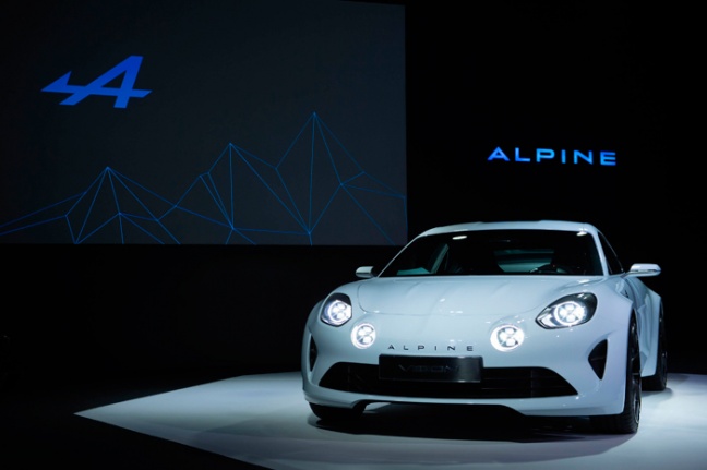 Alpine Vision in Autoworld Museum Brussel