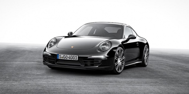 In elegant zwart: Porsche 911 Carrera en Boxster Black Edition