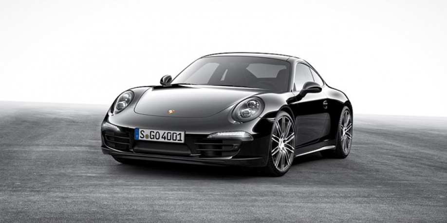 elegant zwart: Porsche 911 Carrera en Black - Autoplus