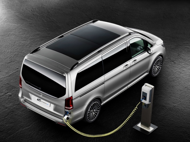 Mercedes-Benz Concept V‑ision e: meer prestaties en minder CO2-emissies