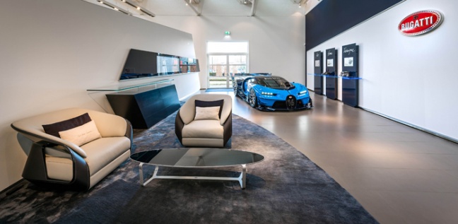 Bugatti opent nieuwe showroom in Nederland
