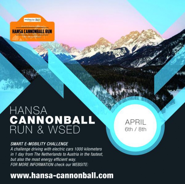 Save the date: 6-8 April. Hansa Cannonball Run 2022
