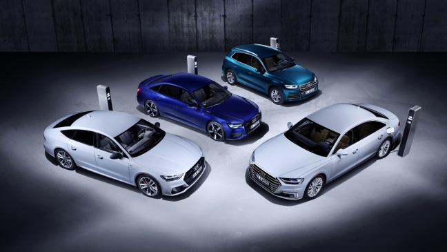 Audi introduceert plug-in hybridetechnologie voor Q5, A6, A7 en A8
