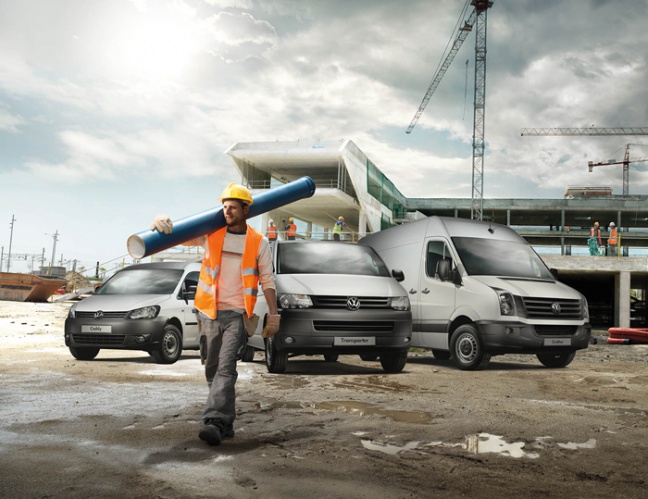 Bouwbeurs 2015: Speciale bouw-edities van Volkswagen Bedrijfswagens