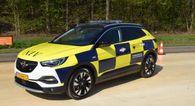 Opel Grandland X geknipt voor rijtraining hulpdiensten