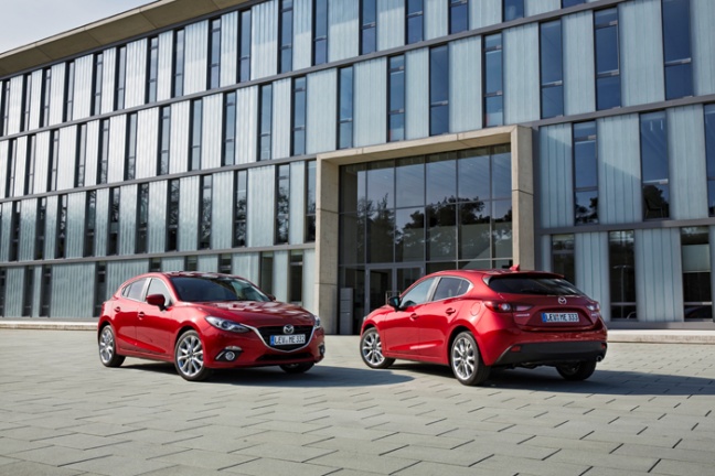 5 miljoenste exemplaar van de Mazda3