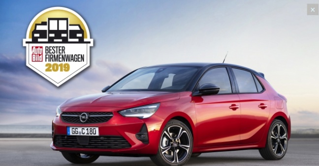 Nieuwe Opel Corsa ‘Zakelijke auto van het Jaar’