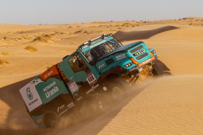 Team De Rooy gaat voor goud in de Dakar-rally 2019 op Goodyear-truckbanden