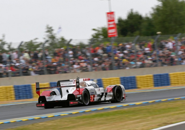 Le Mans: Audi snel maar niet gelukkig