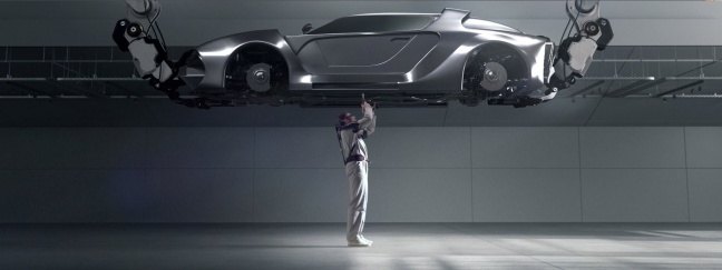 Hyundai ontwikkelt gerobotiseerd exoskelet in vorm van vest om zwaar industrieel werk boven het hoofd te verlichten