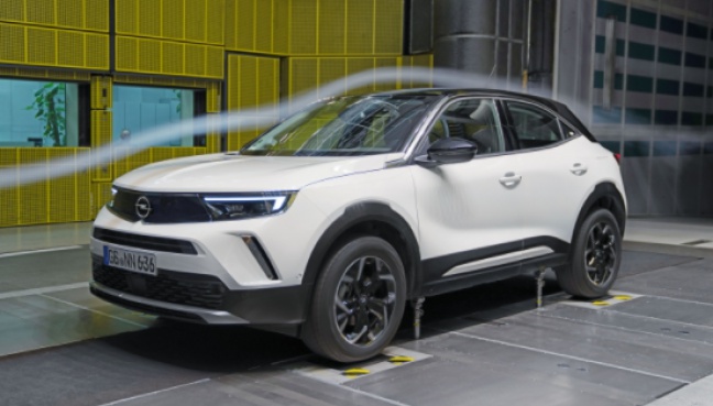 Nieuwe Opel Mokka: topaerodynamica voor efficiëntie en lage emissie