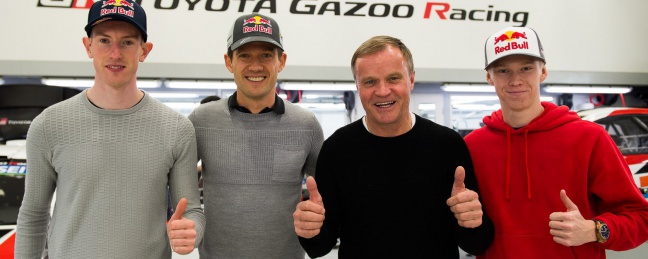 Toyota GAZOO Racing presenteert nieuwe WRC-coureurs