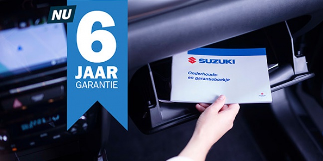 Suzuki verdubbelt garantie op nieuwe auto: 6 jaar / 150.000 kilometer garantie