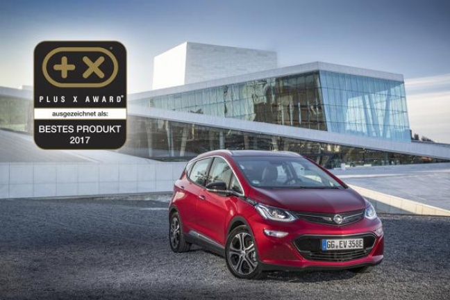 Opel Ampera-E verkozen tot 'Best Product of 2017'