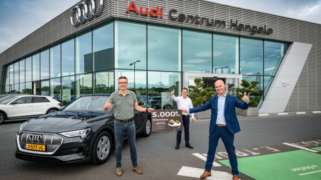 Voorsprong door techniek in stroomversnelling: 5.000 Audi’s e-tron in Nederland