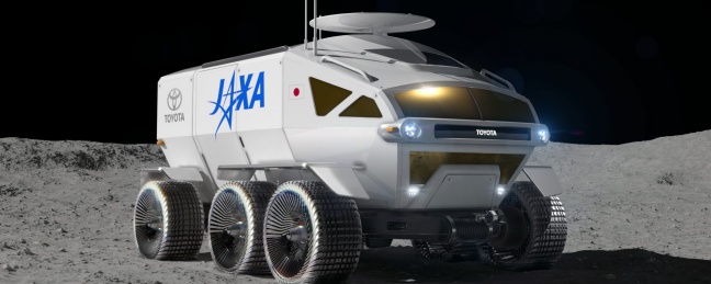Toyota gaat mogelijk de ruimte in met unieke brandstofcel maanauto