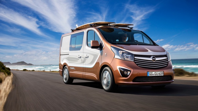 Opel Vivaro Surf Concept: lifestyle combi voor sport en vrije tijd
