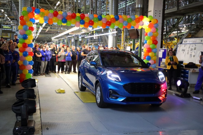 Ford start productie van crossover Puma