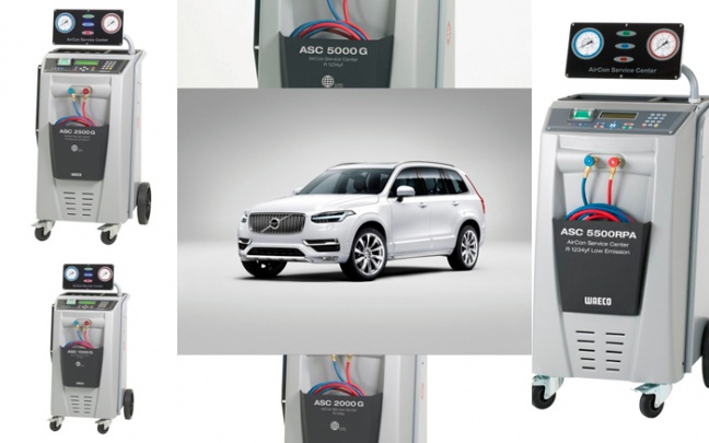 WAECO equipment voldoet aan de Volvo specificaties voor automotive airconditioning
