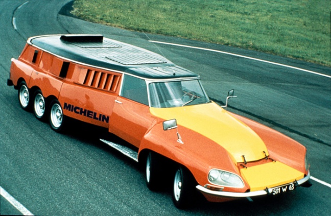 Michelin, van oudsher de partner van Citroën, ondersteunt de Internationale Bijeenkomst voor de 60e verjaardag van de DS