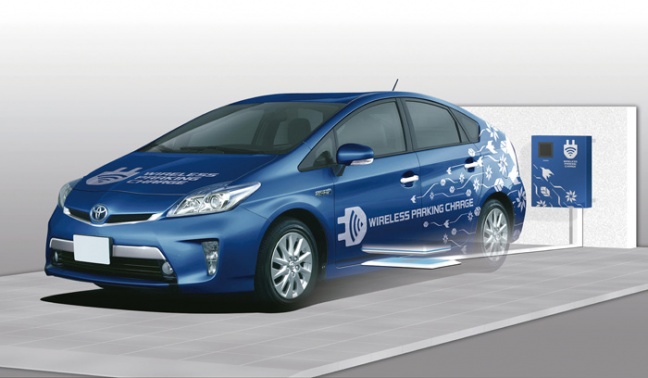 Toyota begint praktijktest met draadloos opladen
