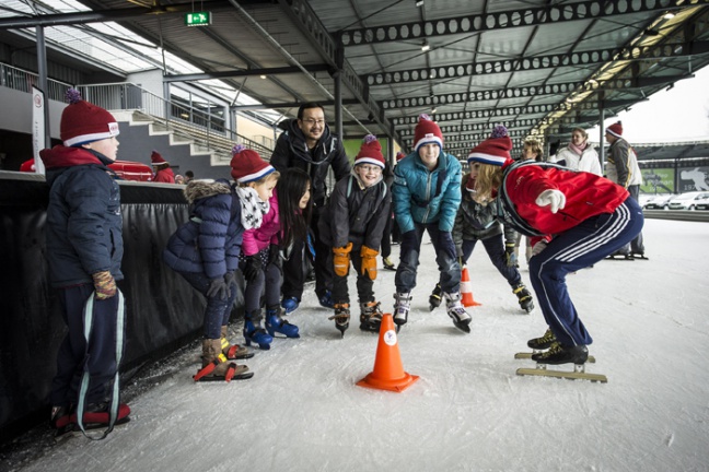 Duizenden Kia-rijders op de schaatsen tijdens MijnKia Familie Weekend