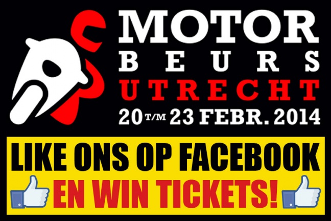Win 2 vrijkaartjes voor de MOTORbeurs Utrecht op 20 t/m 23 februari!