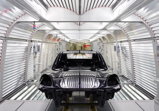 Nieuwe Porsche Macan-fabriek in Leipzig officieel geopend