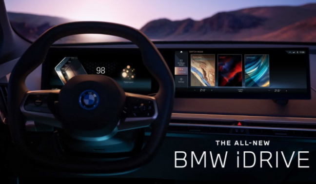 Het nieuwe BMW iDrive.