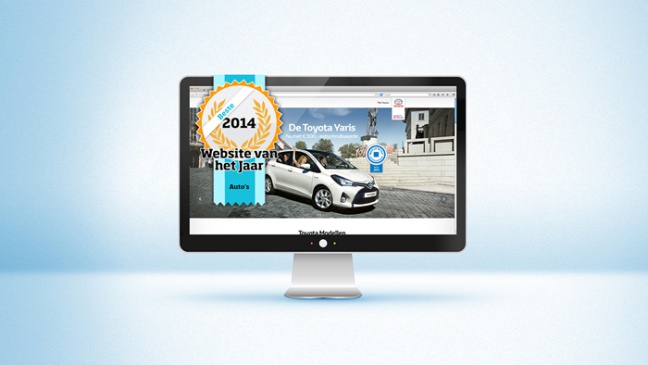 Toyota heeft 'Beste Autowebsite van het Jaar 2014'